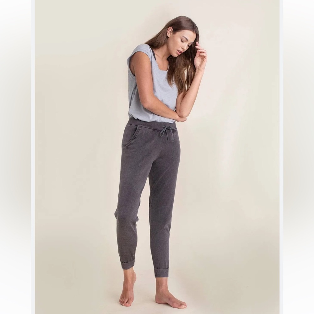 Barefoot Dreams Sunbleached Cotton Jogger Pants S